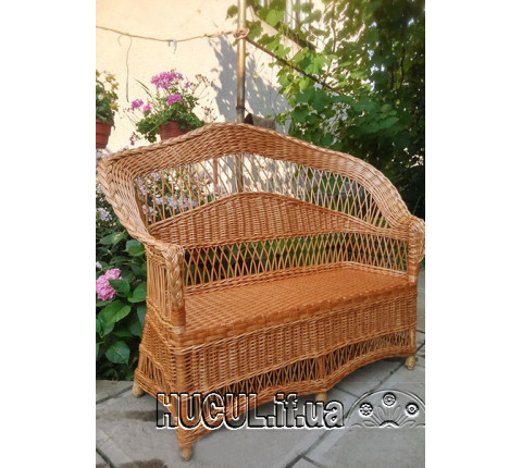 Диван з лози «Крапля»