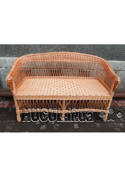 Wicker sofa "Drop with low back"