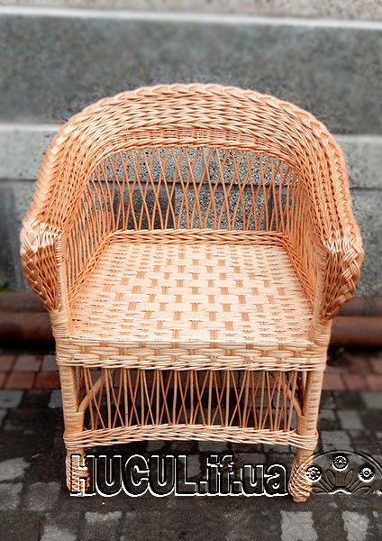 Wicker chair "Drop low back"