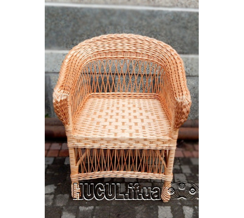 Wicker chair "Drop low back"