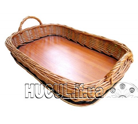 Wicker tray "Ordinary"