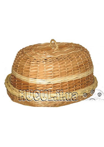 Wicker bread box "Ordinary"