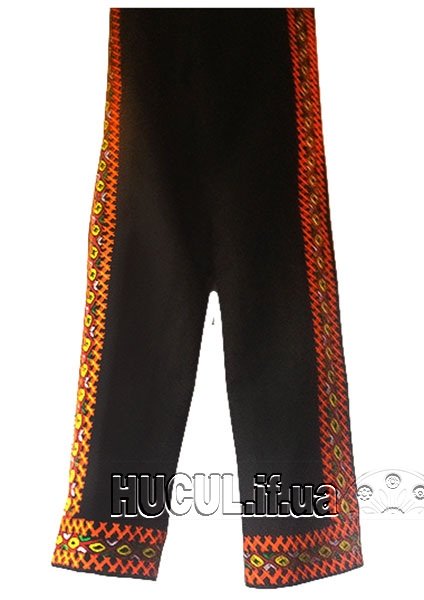 Hutsul black trousers