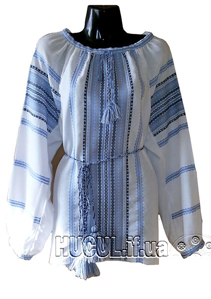 Women's woven shirt "Violet Paradise"