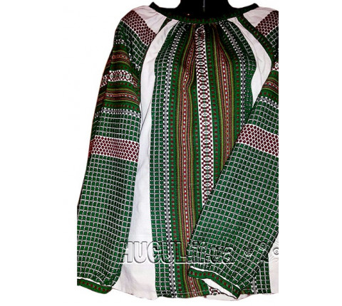 The "Spring" woven shirt is a lightweight handmade garment from Kosiv.