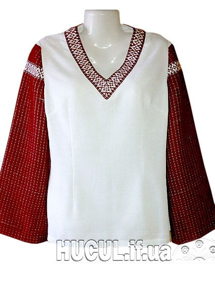 The fabric shirt "Firebird" — a bright handmade garment from Kosiv