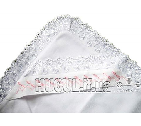 Baptismal shawl "Pink Ears"