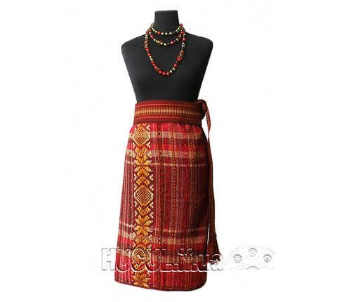 Hutsul Zapaska "Spasivska" — Hutsul clothing with harvest symbolism