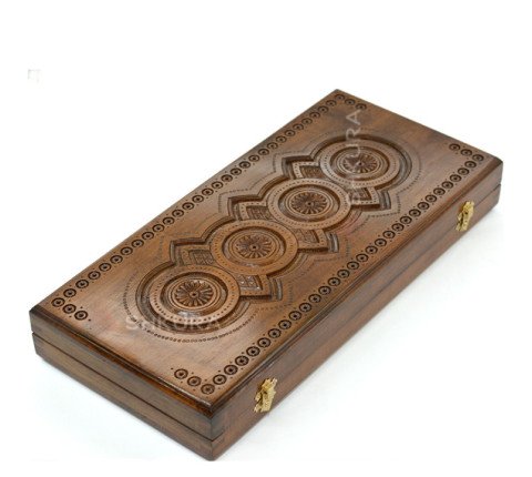 Backgammon "Geometry", 45 cm