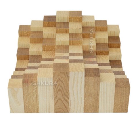 Three-dimensional chess 3D. 36x36 cm
