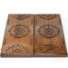 Wooden backgammon "Sphere", 50 cm