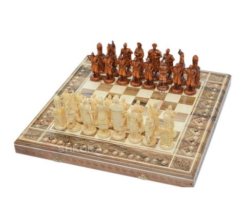 Chess 3 in 1 "Cossacks" 50x50 cm.