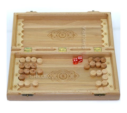 Chess, checkers, backgammon, 29x29 cm
