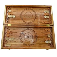 Handmade backgammon "Hopak", light