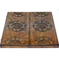 Backgammon "Sphere", copper, 50 cm