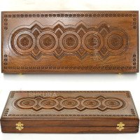 Backgammon "Geometry", 50 cm