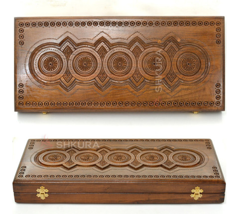 Backgammon "Geometry", 50 cm