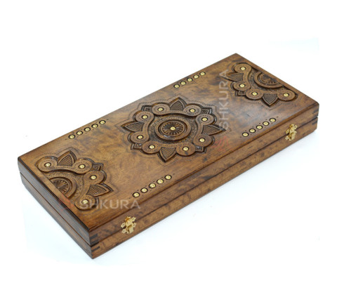 Backgammon "Sphere", copper, 50 cm