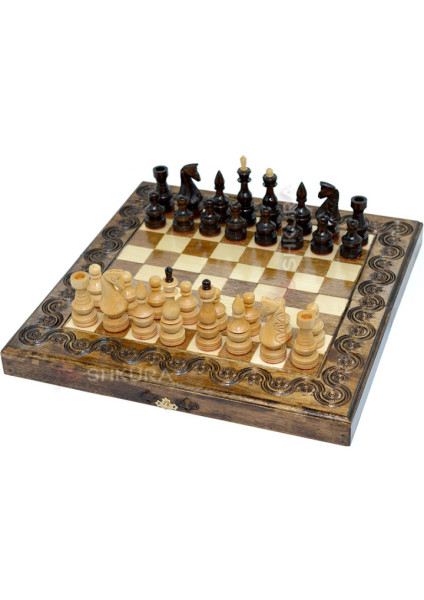 Chess + Backgammon + Checkers, 44x44 cm