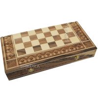Chess 3 in 1 "Game of Thrones". 50x50 cm.