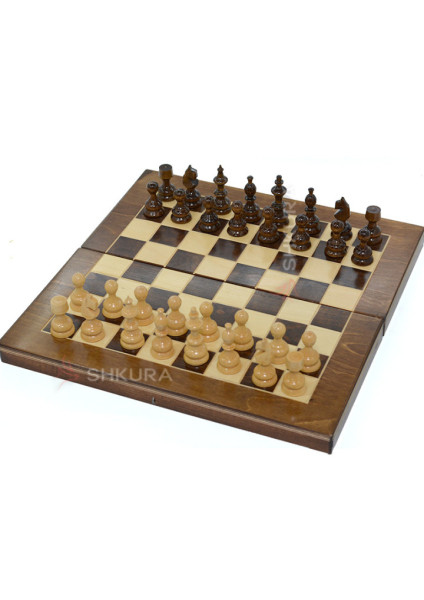 Chess, Backgammon, Checkers, 44x44 cm