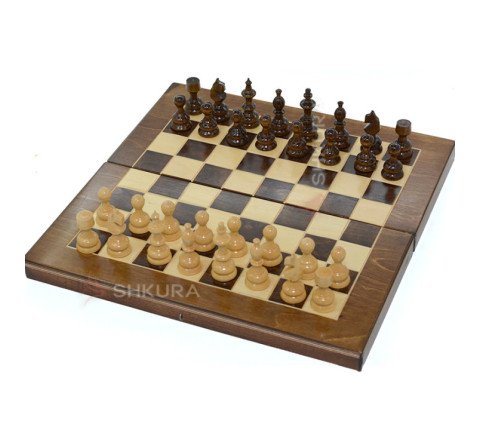 Chess, Backgammon, Checkers, 44x44 cm
