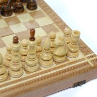 Chess, checkers, backgammon, 29x29 cm