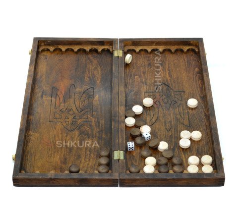 Backgammon "Trident", copper, 50 cm