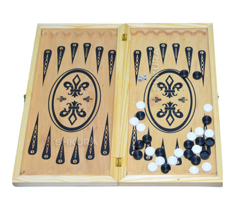 Backgammon, checkers "Pattern"