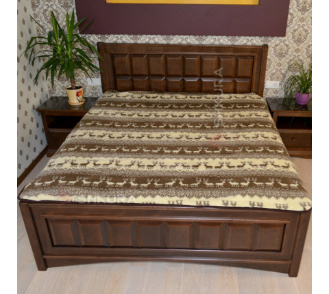 New Year Sheep Wool Blanket