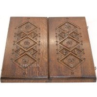 Backgammon "Cube", 50x47 cm