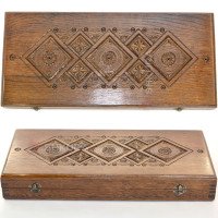 Backgammon "Cube", 50x47 cm