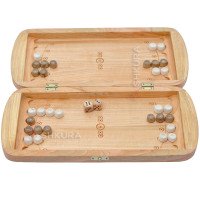 Backgammon "Flagman", light
