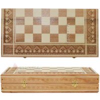 Chess 3 in 1. 44x44 cm.