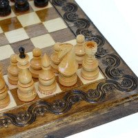 Chess + Backgammon + Checkers, 44x44 cm