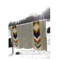 Blanket "Gray Embroidery 2"