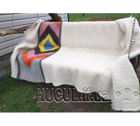 Blanket "White Embroidery"