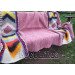 Blanket "Pink Embroidery"