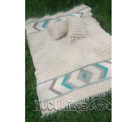Blanket "White Lace"