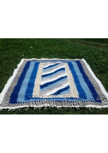 Bedspread "Blue Stripes"