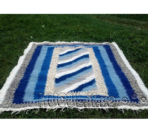 Bedspread "Blue Stripes"