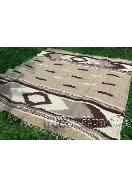 Hutsul handmade blanket "Gorytsvit"