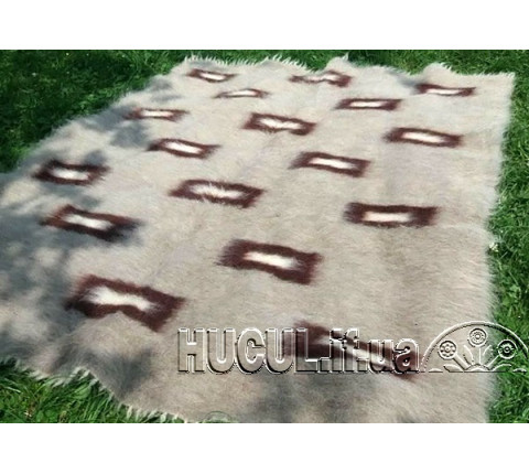 The blanket "Mushroom Glade"