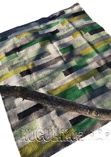 Blanket "Green Stripes"