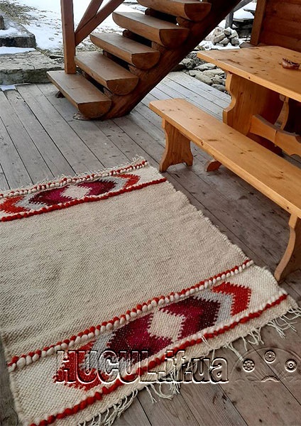 Blanket "Two Flowers"