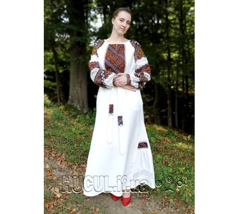 Women's embroidered dress "Cheerful 2"