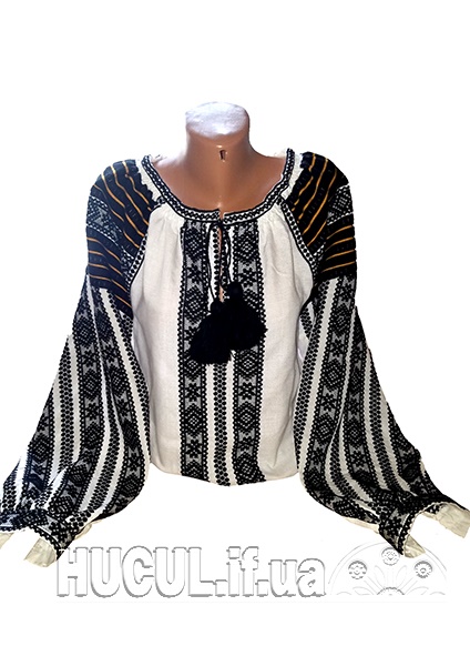 The woven shirt "Hutsul Star" — authentic handmade clothing from Kosiv