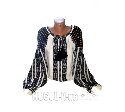 The woven shirt "Hutsul Star" — authentic handmade clothing from Kosiv