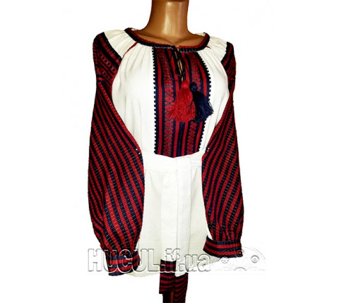 The fabric shirt "Sunny Valley" — warm handmade clothing from Kosiv