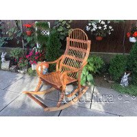 Rattan rocking chair "Disassemblable 2"